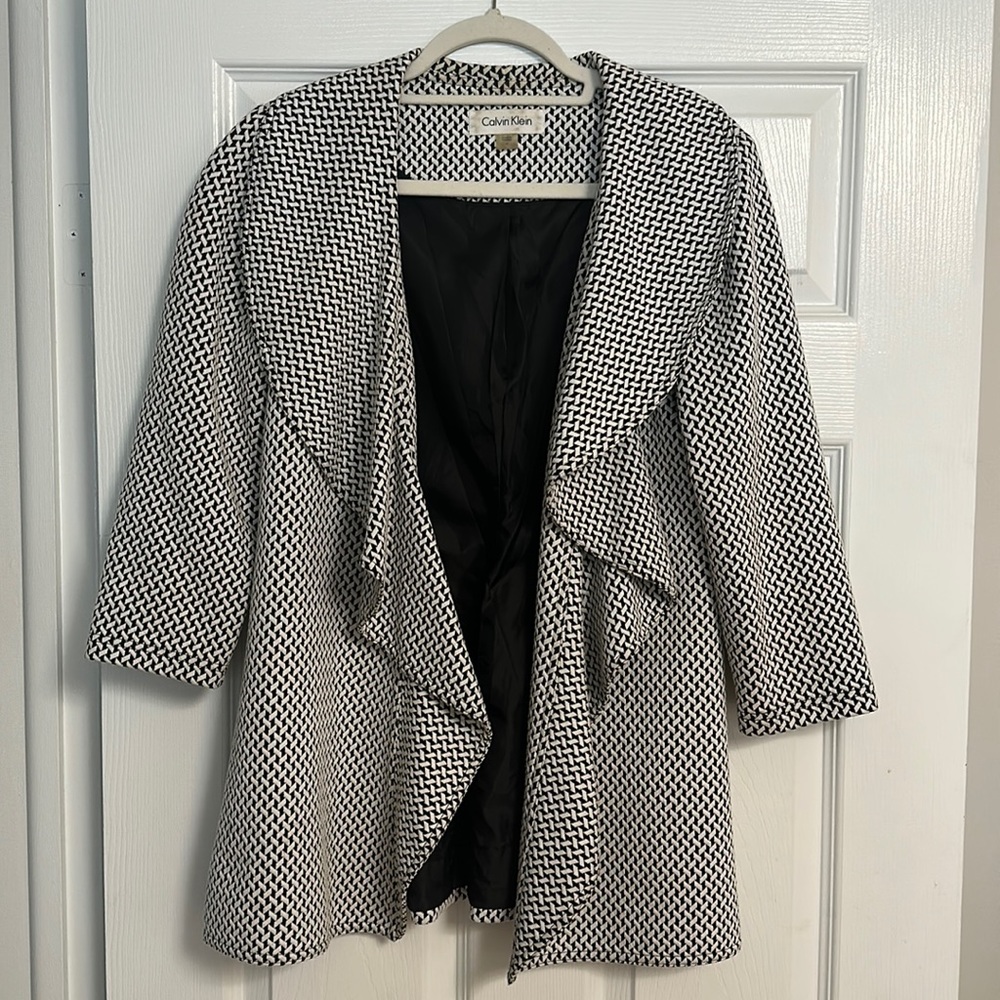 Calvin Klein Herringbone Blazer